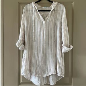 Blue Island Beach/pool Tunic Cover-up